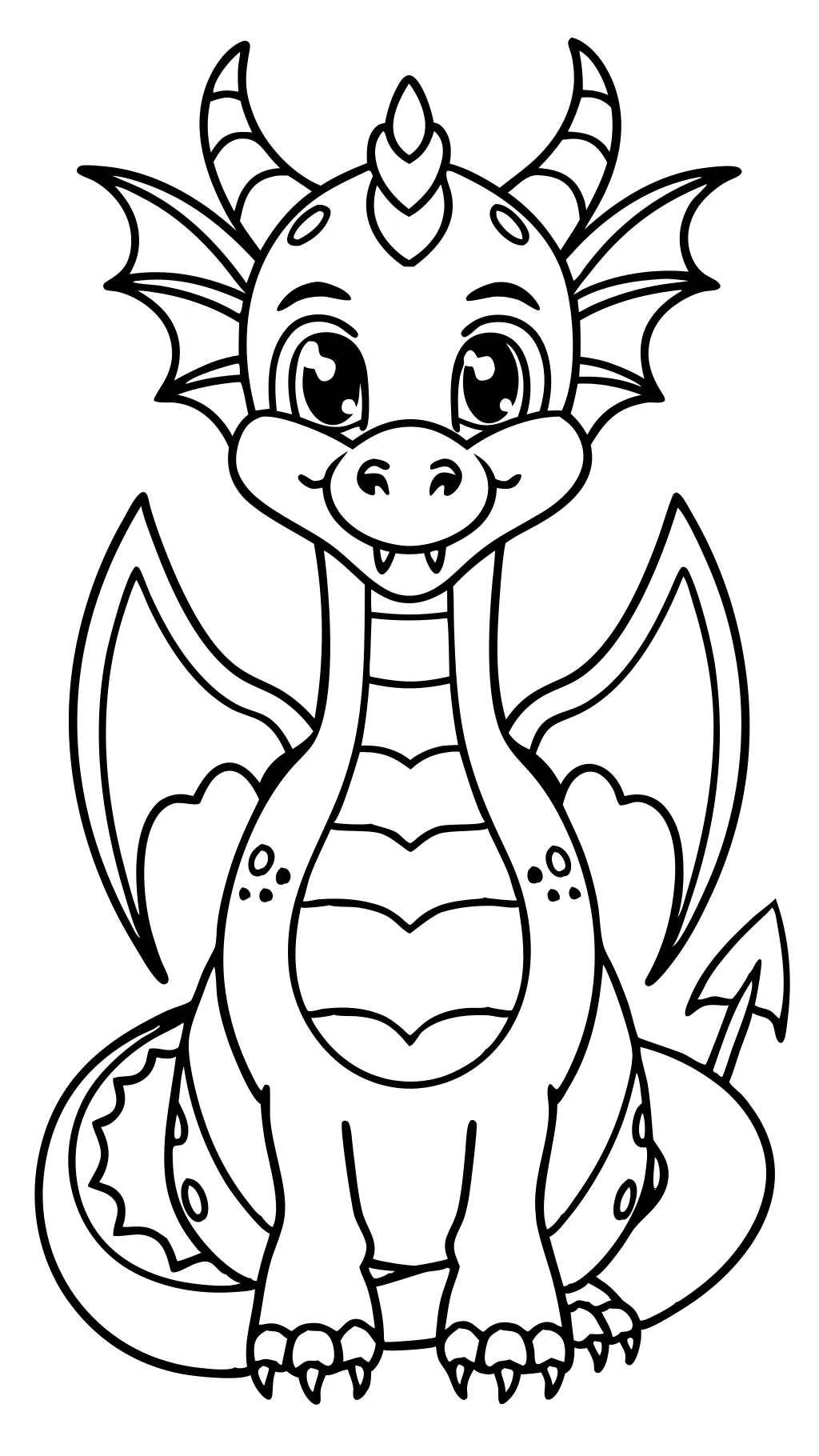 coloriages de dragons